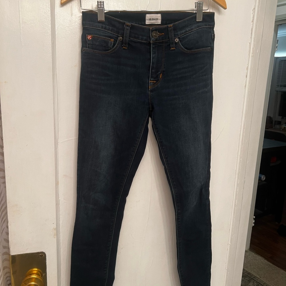 Hudson Jeans Dark Blue Skinny Jeans